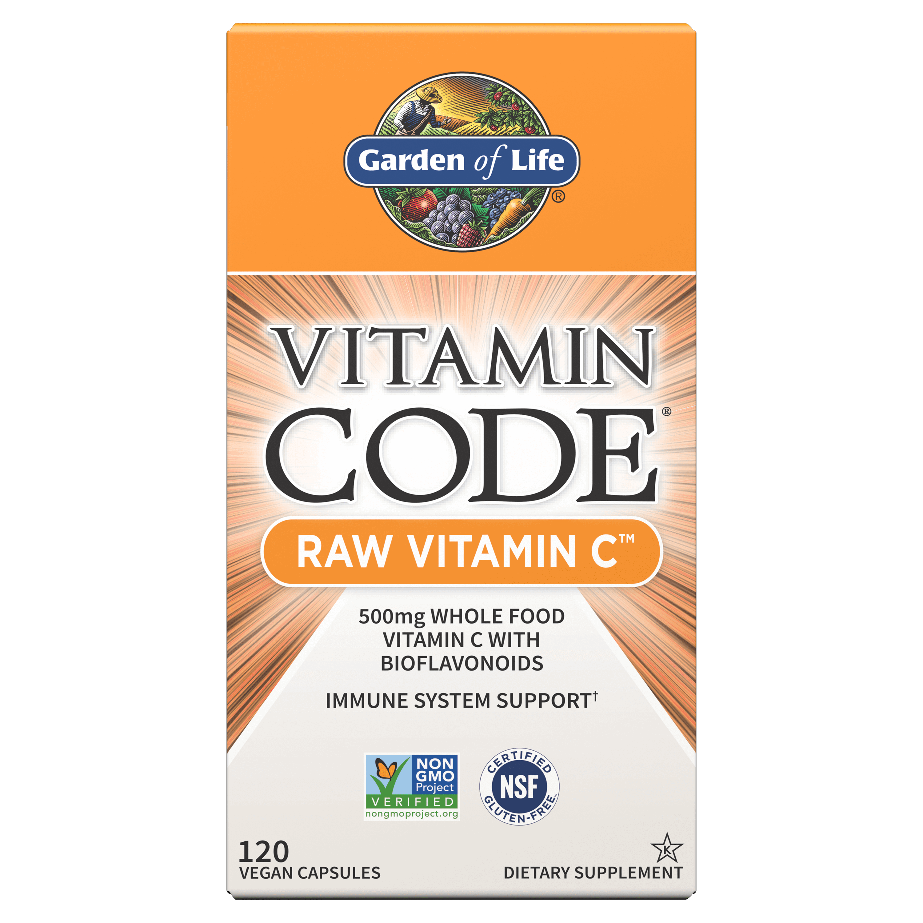 Witamina C naturalna Vitamin Code® RAW Garden of Life