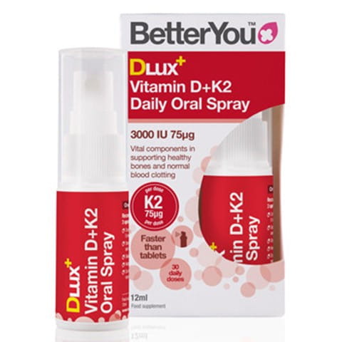 Dlux Witamina D3+ K2 spray 12ml BetterYou