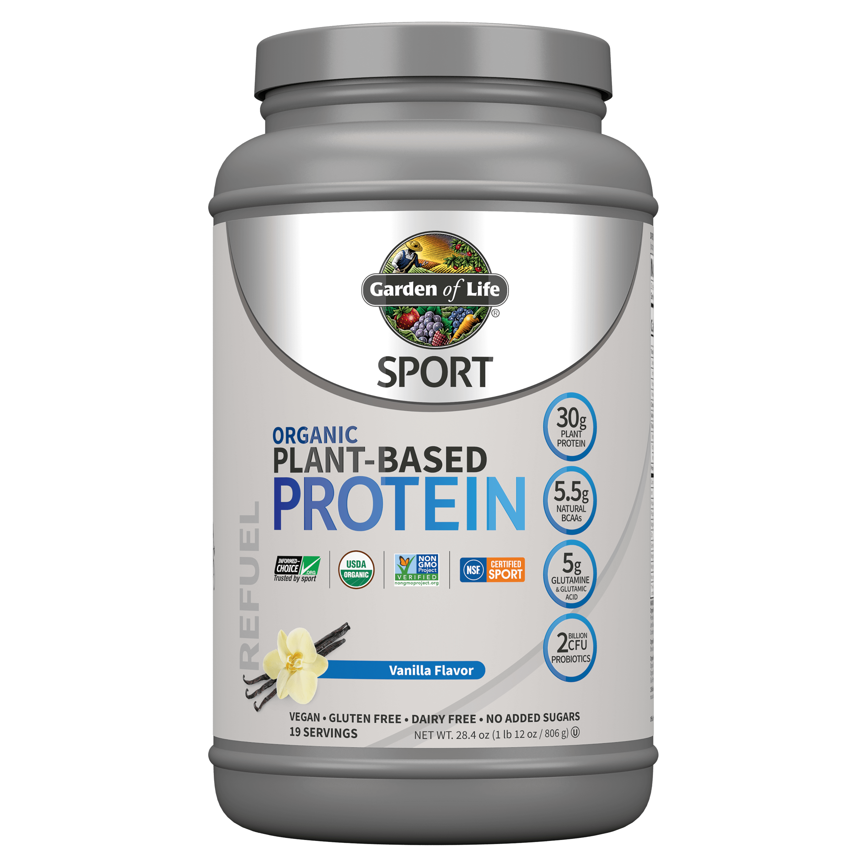 Sport Plant – Based Protein-białko roślinne Garden of Life