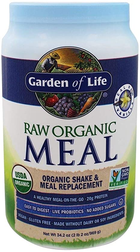 RAW ORGANIC MEAL SHAKE Mieszanka roślinna w proszku Garden of Life