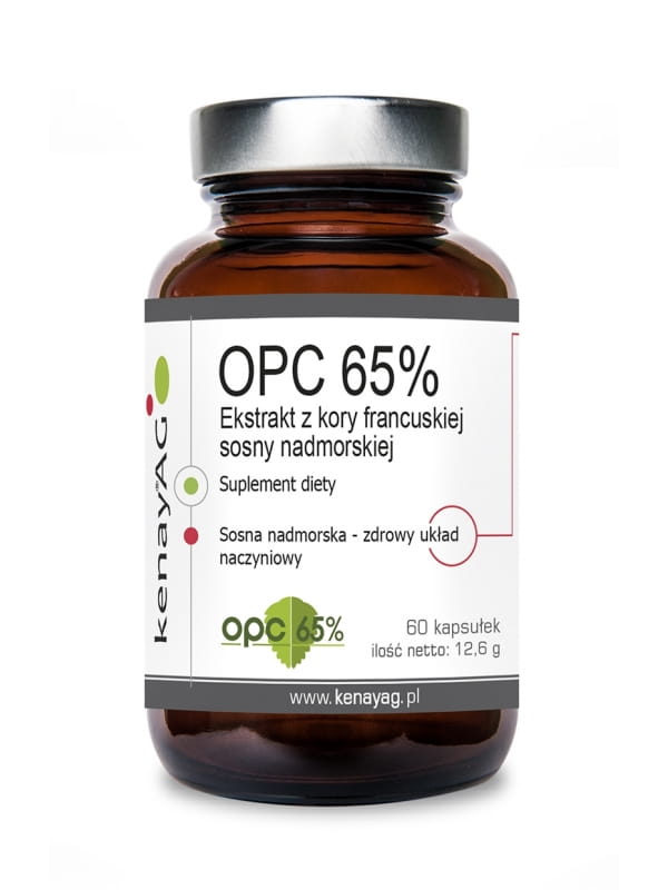 OPC ekstrakt z kory francuskiej sosny nadmorskiej 60 kapsułek