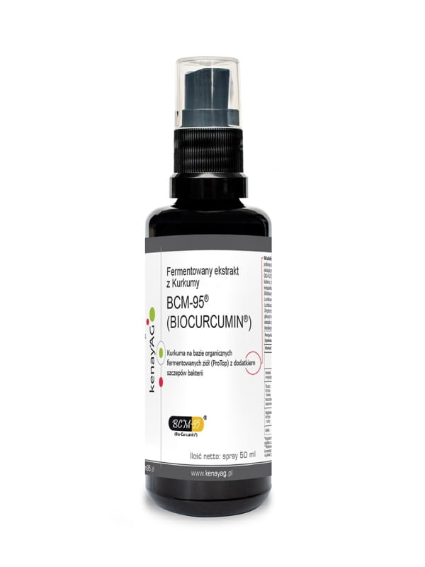 Kurkuma w płynie BCM-95® (BIOCURCUMIN®) - fermentowany ekstrakt