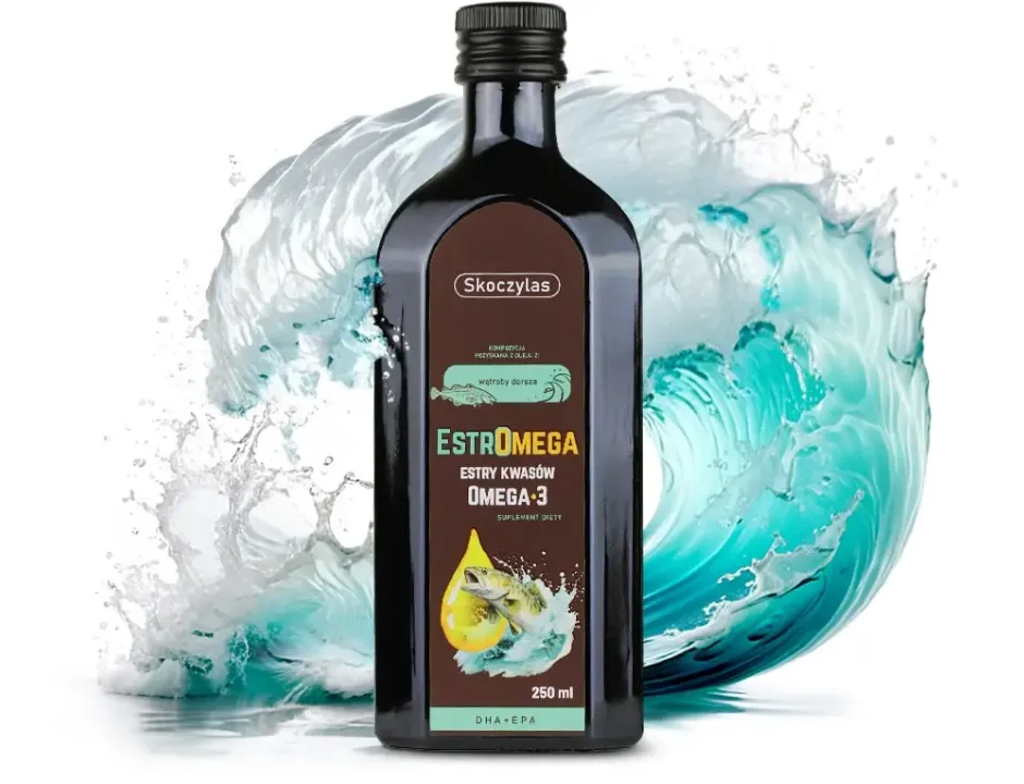 Skoczylsa Estromega rybie kwasy omega 3 DHA+EPA
